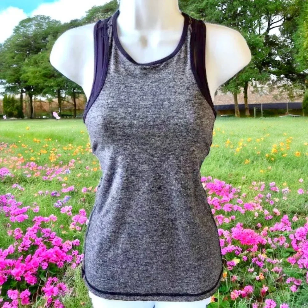 Lululemon Tank Top Heathered Purple Style Name Inspirational Color is Grape